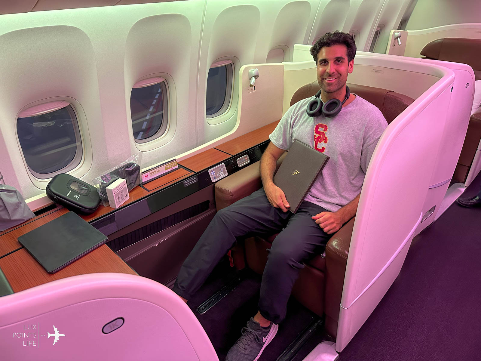 Japan Airlines First Class Seat